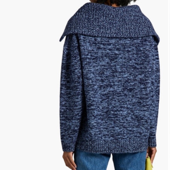 Alexa Chung Moon Wool & Cashmere Half Zip Sweater Size XS - Picture 2 of 9